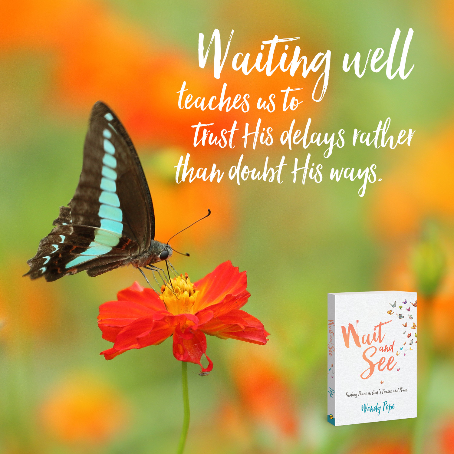 Waiting well teaches us to trust his delays rather than doubt his ways.