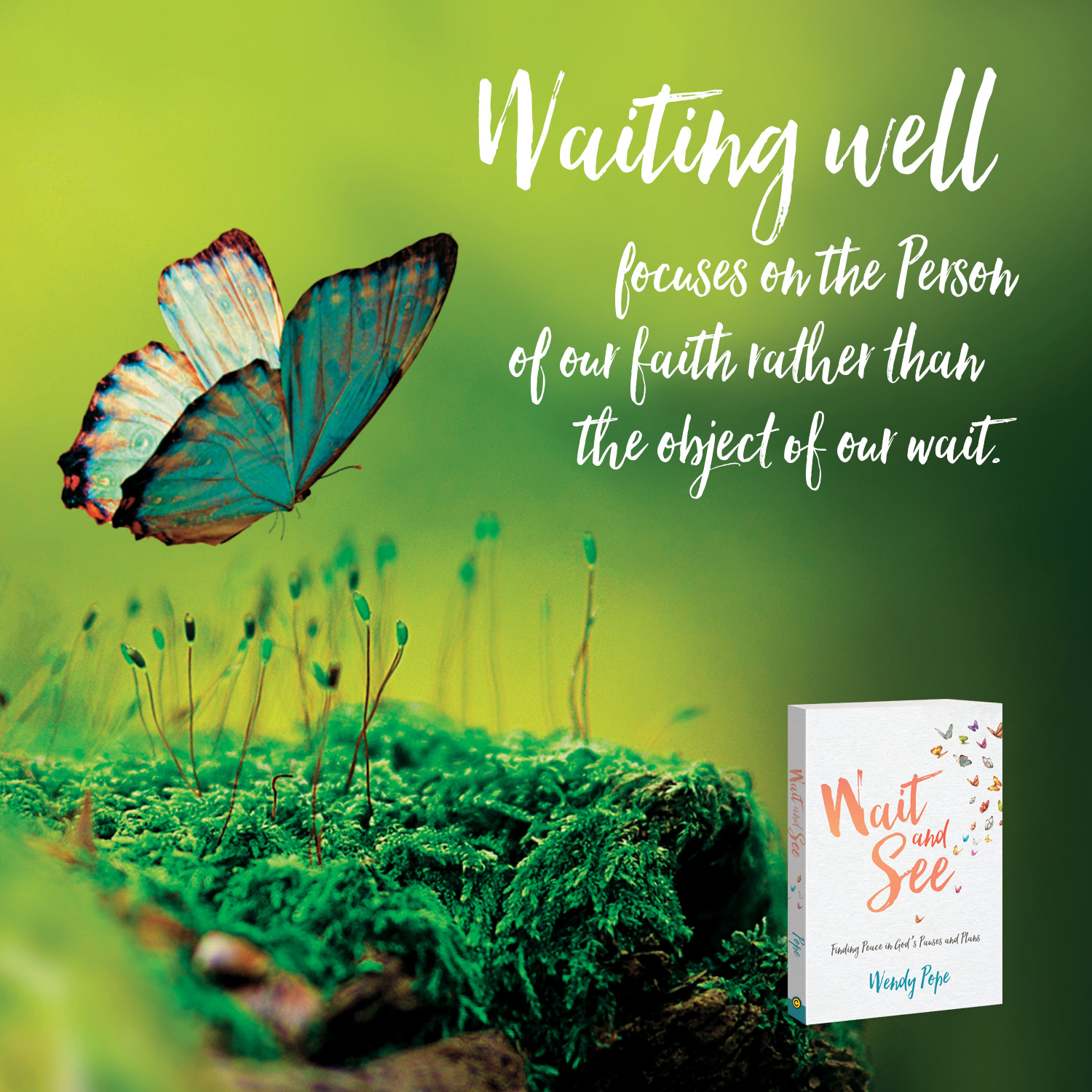 Waiting well focuses on the Person of our Faith rather than the object of our wait.